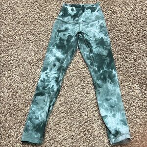 Lululemon align high rise leggings sz 0